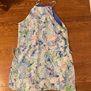 Lily pullitzer halter skort
